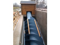 Technikhaus f&uuml;r Wasserschnecke der K&ouml;lner Wasserwerke gebaut und montiert